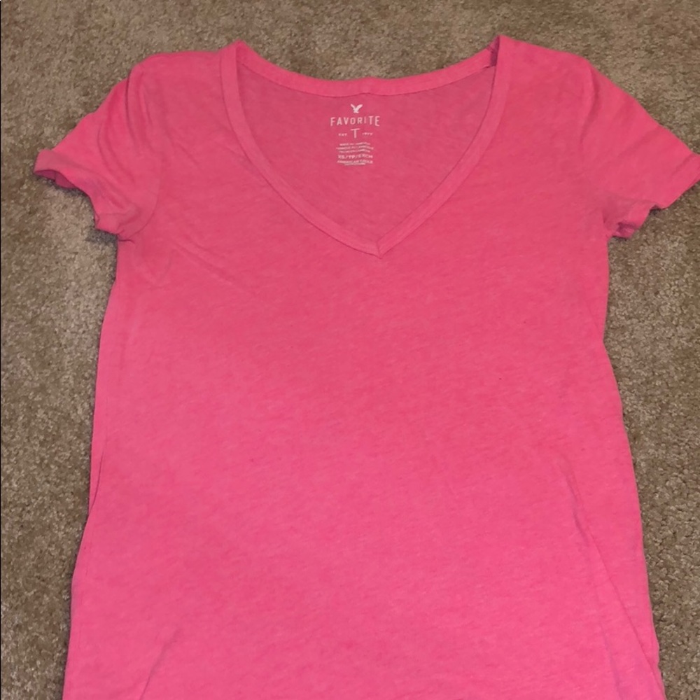 V neck shirt